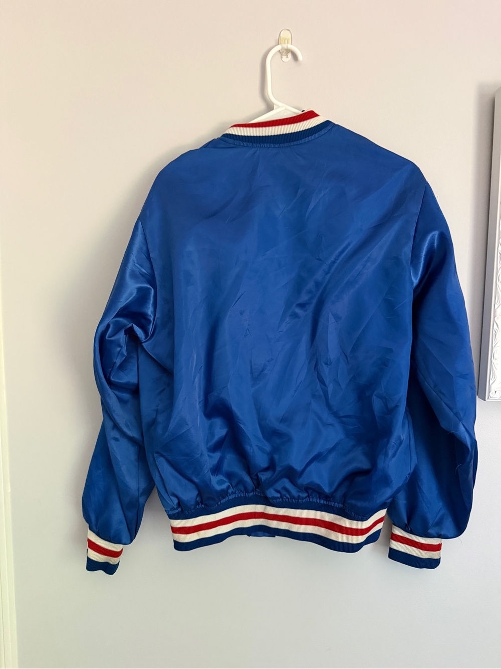 Vintage Chicago Cubs Satin Jacket Telco MLB Sz M - Picture 6 of 7
